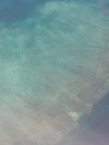 Barrier reef from 30,000 feet