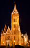 Matthias church at night