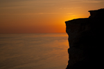 Sunset photos, Beachy Head, Sussex