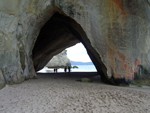 Cathedral Cove in the Coromandel Peninsular