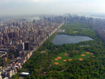 Central Park and Manhattan skyline looking south